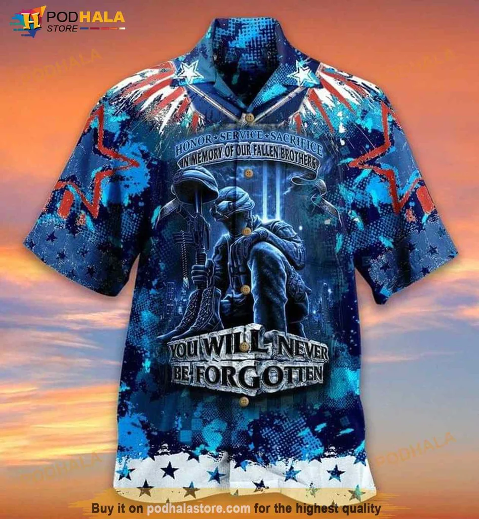 Veteran Honor Service Sacrifice Shirt, In Memory Of Our Fallen Brothers