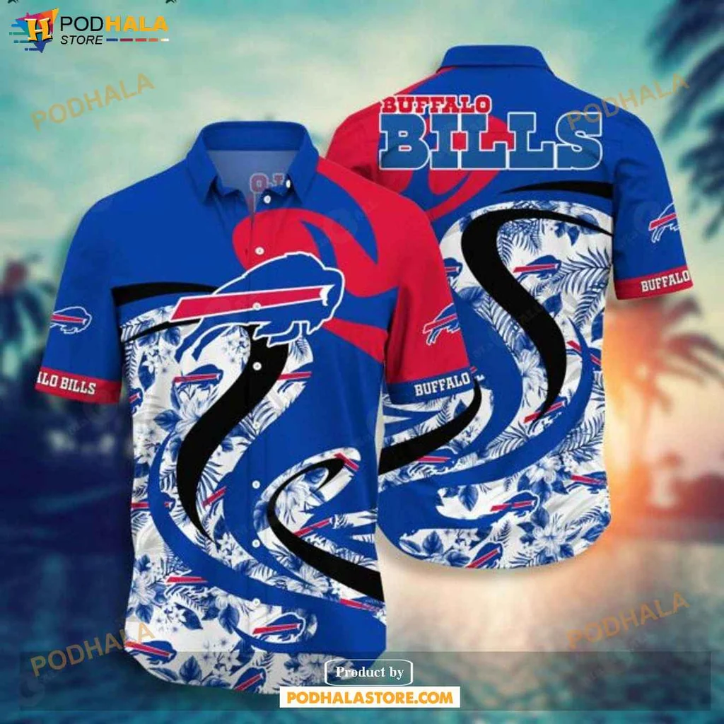 Vibrant Buffalo Bills Hawaiian Shirt, Unique Gifts For Buffalo Bills Fans