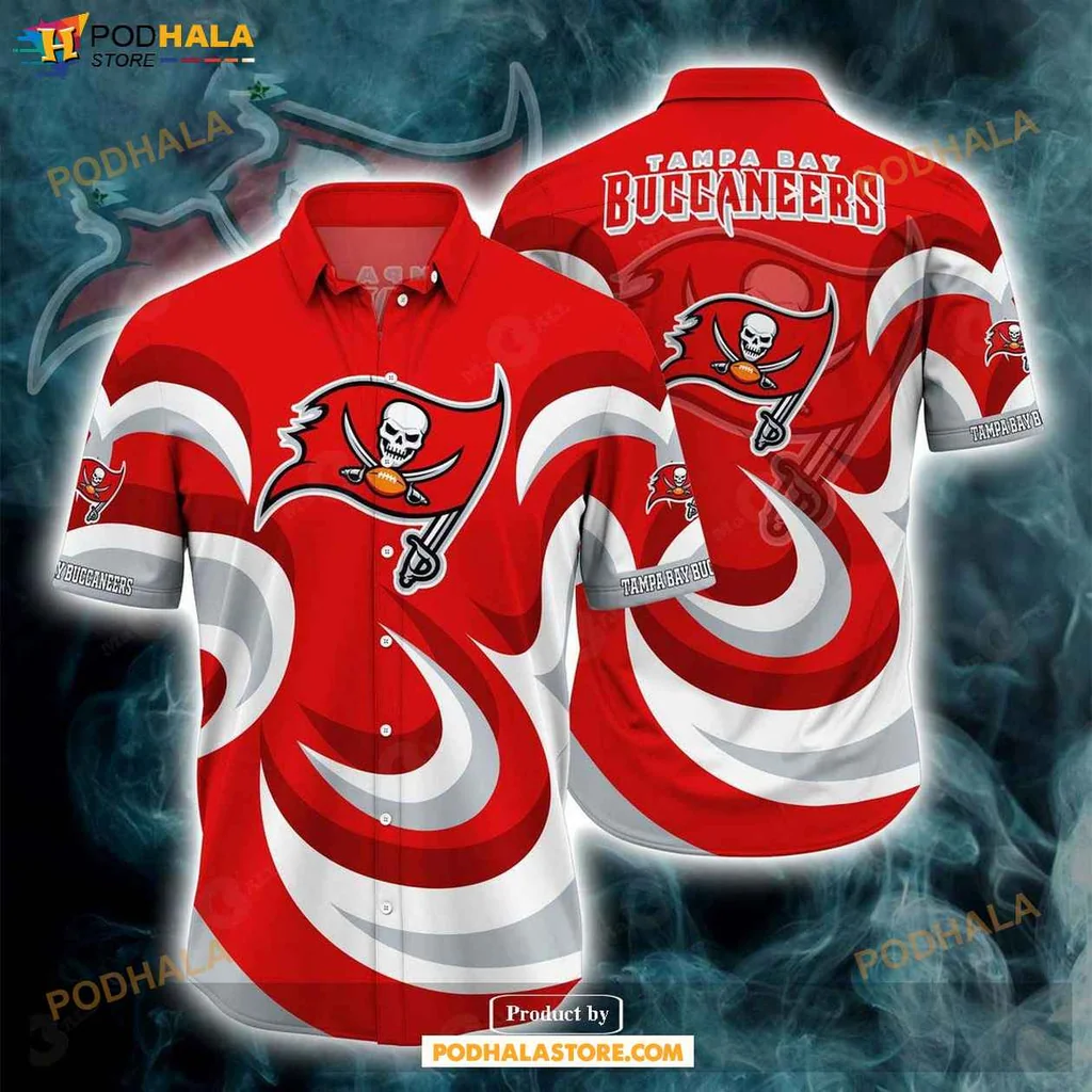 Vintage Tampa Bay Buccaneers Shirt All Over Print Hoodie For Summer Fun