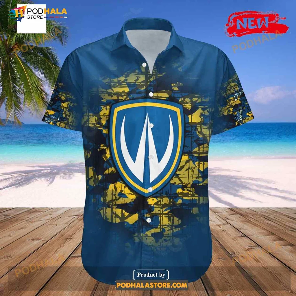 Windsor Lancers Camouflage Aloha Shirt With Customizable Text Windsor Lancers Camouflage Aloha Shirt With Customizable Text