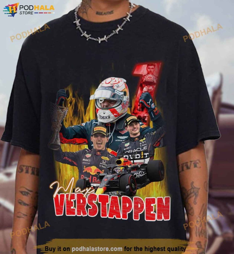 Max Verstappen Shirt Champion Formula Racing F Player Merch