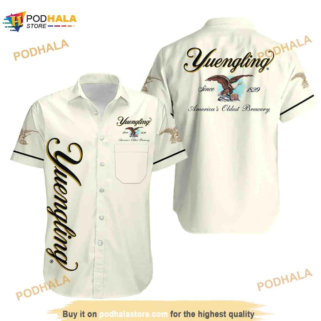Yuengling Beer Aloha Shirt Since 1829 Americas Oldest Brewery