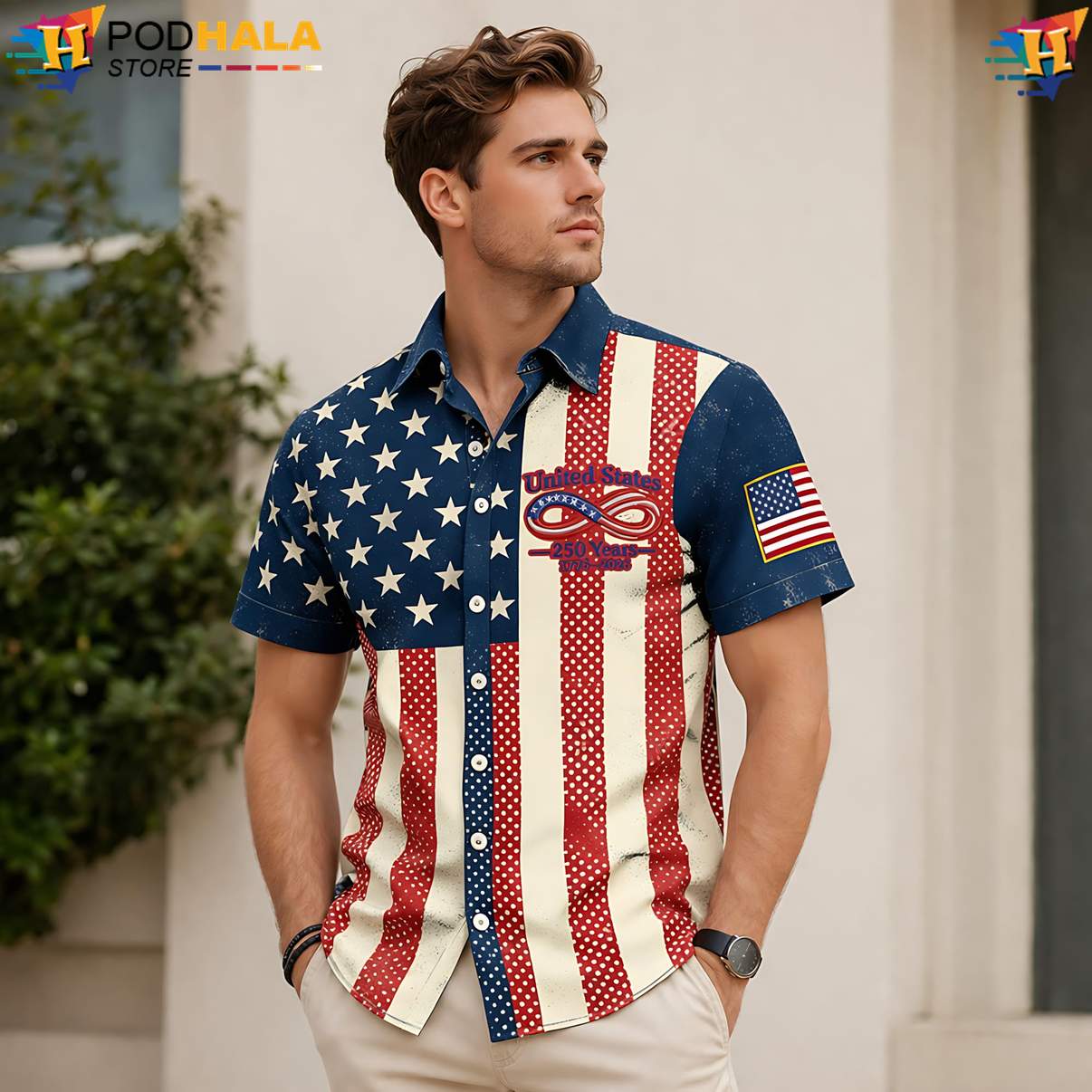 250 Years Freedom Aloha Shirt US Anniversary American Flag 1776 Outfit 250 Years Freedom Aloha Shirt US Anniversary American Flag 1776 Outfit