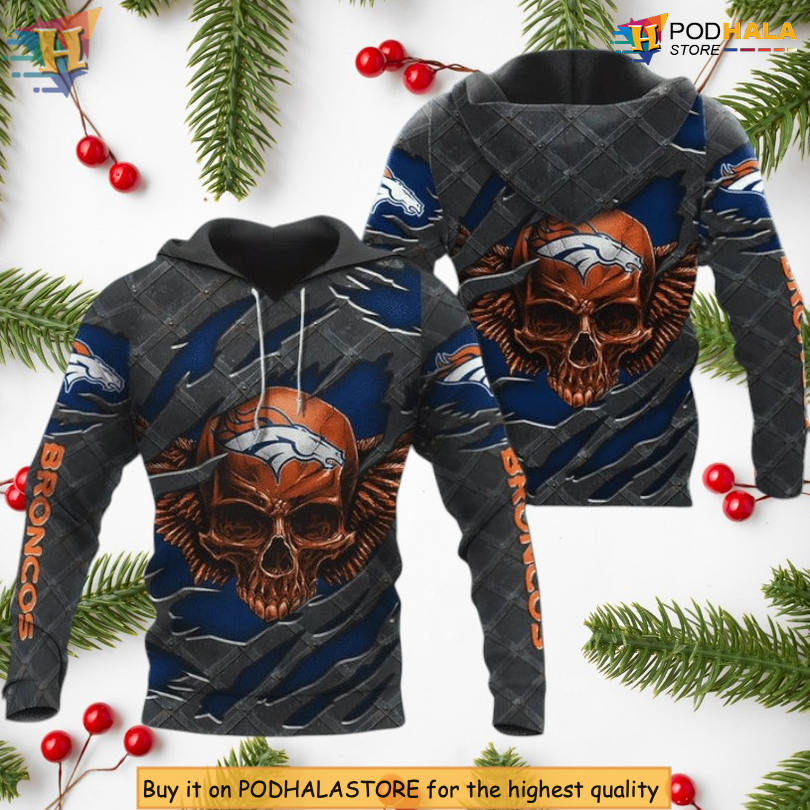 3D Skull Design Green Bay Packers Hoodie, Unique Gifts for NFL Fans