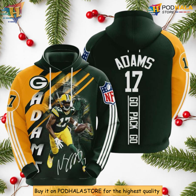 Adamas 17 Player Edition Green Bay Packers 3D Hoodie, Custom All Over Print Sportswear