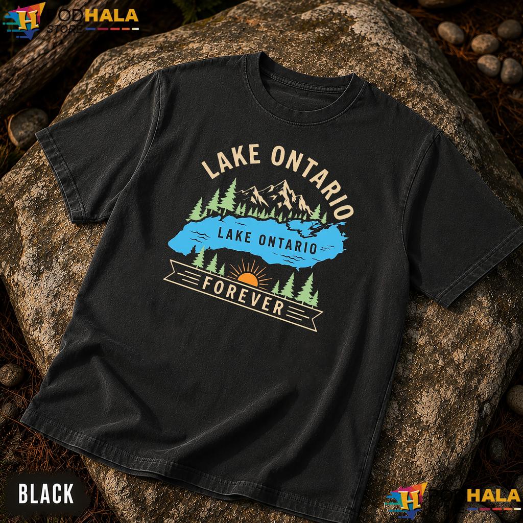 Adventurous Lover Lake Ontario Comfort Colors T-Shirt Retro Forever Top