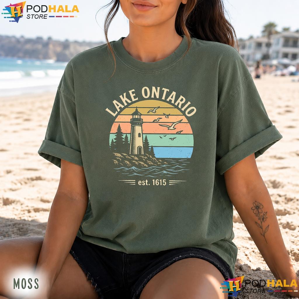 Aloha Lighthouse Lake Ontario Comfort Colors Tee Est 1615 Sunset Top Aloha Lighthouse Lake Ontario Comfort Colors Tee Est 1615 Sunset Top