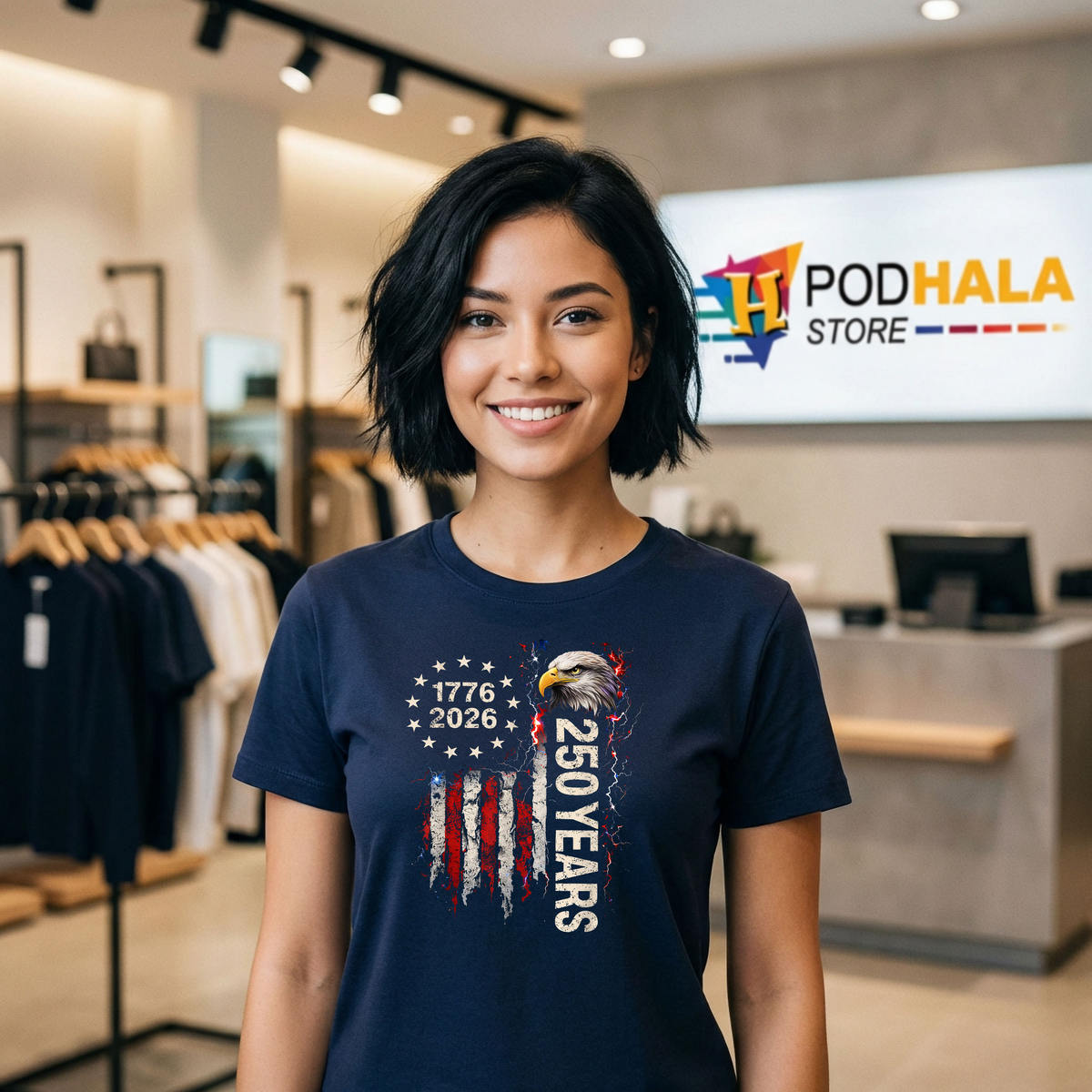America Anniversary 250th Independence Day Shirt 2026 Freedom 250 Years Gift