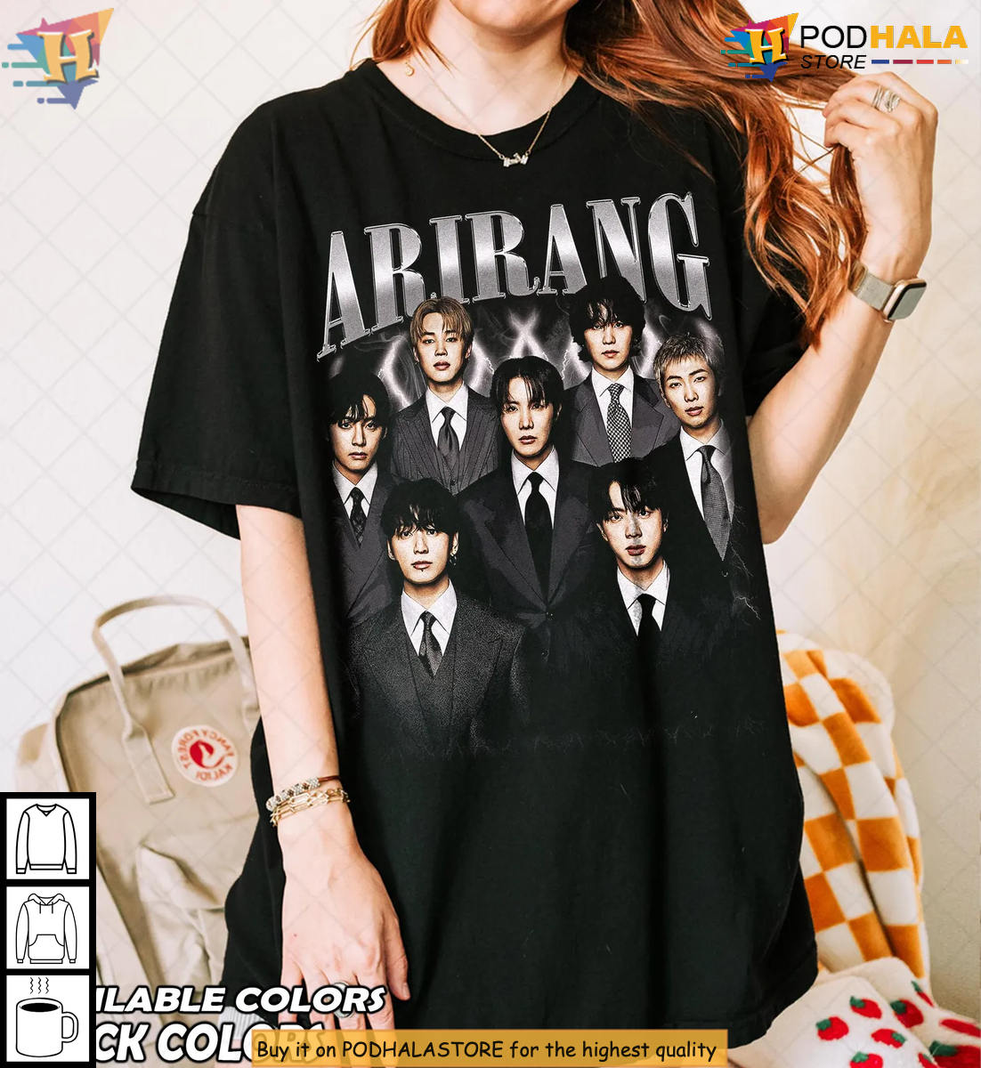 Arirang Vintage World Tour 2026 Kpop Idol Fan Shirt Music Merch Gear Arirang Vintage World Tour 2026 Kpop Idol Fan Shirt Music Merch Gear