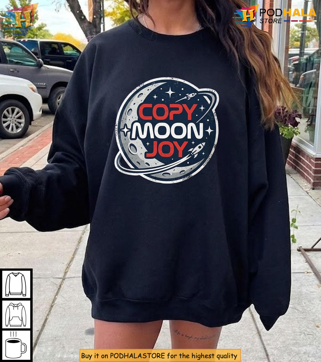 Artemis II Inspired Space Lover Shirt Copy Moon Joy Graphic Gift