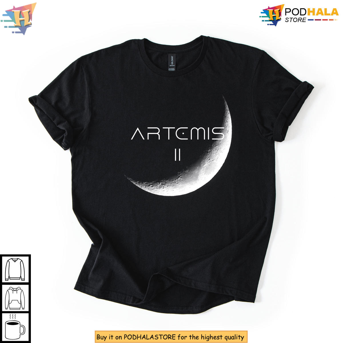 Artemis II Mission Rocket Launch Shirt Astronomy Lover Space Program Fan Gift