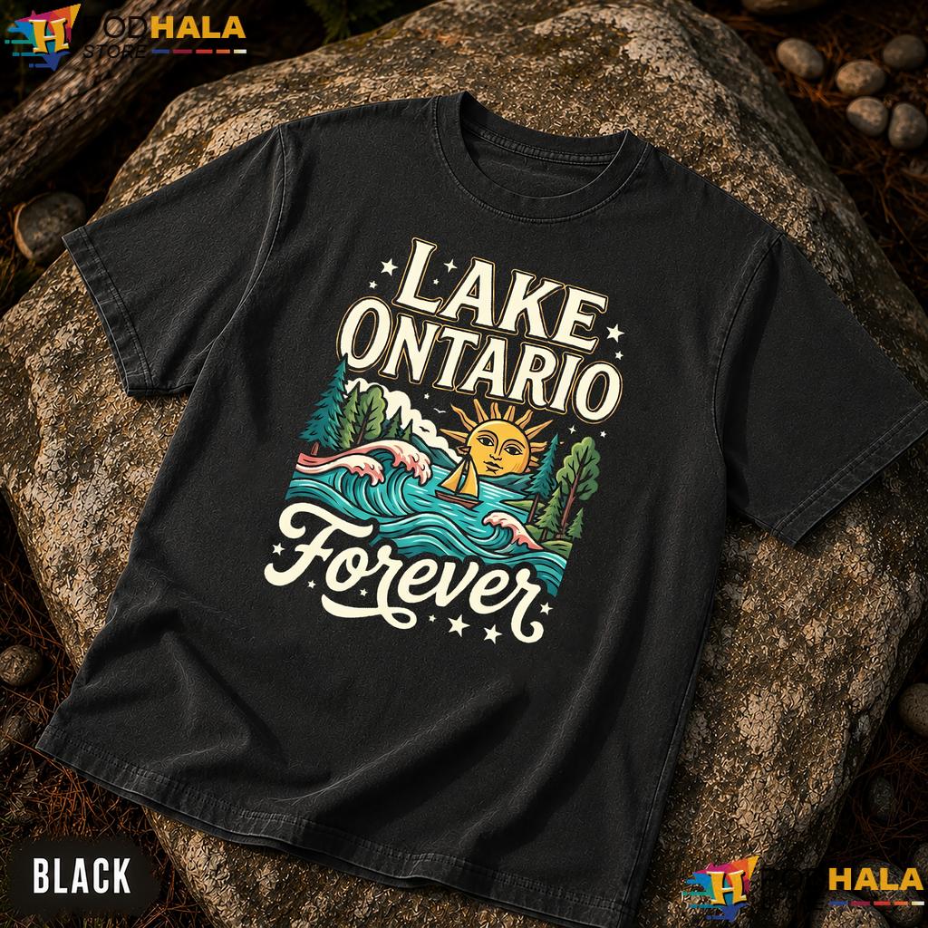 Artistic Lifestyle Lake Ontario Comfort Colors Shirt Outdoor Nature Tee Artistic Lifestyle Lake Ontario Comfort Colors Shirt Outdoor Nature Tee