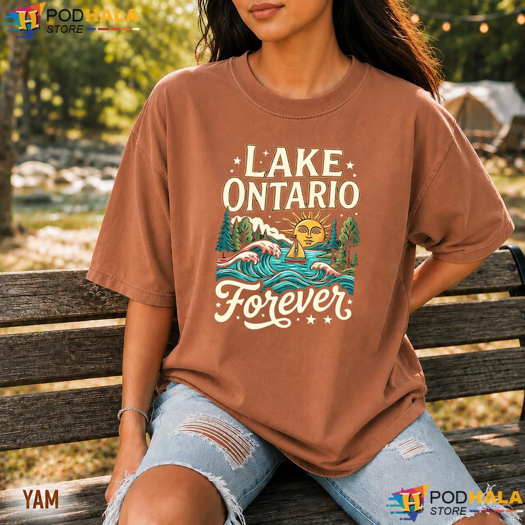 Artistic Lifestyle Lake Ontario Comfort Colors Tshirt Outdoor Nature Tee Artistic Lifestyle Lake Ontario Comfort Colors Tshirt Outdoor Nature Tee