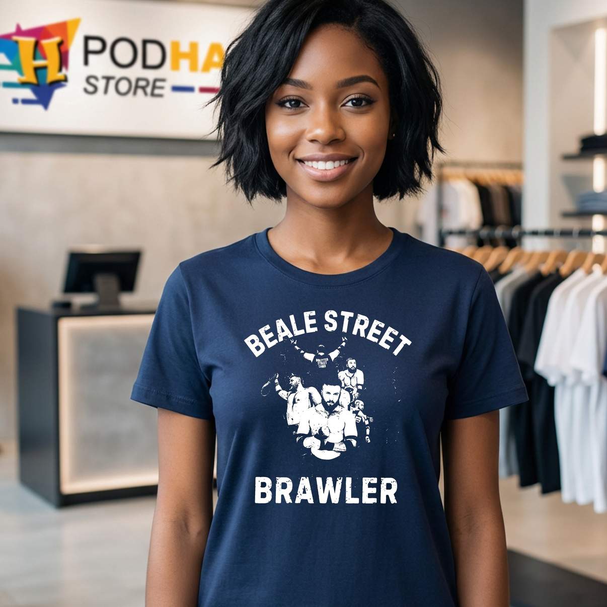 Ashton Pachucki Beale Street T-Shirt Brawler Graphic Design Apparel For Mens Ashton Pachucki Beale Street T-Shirt Brawler Graphic Design Apparel For Mens
