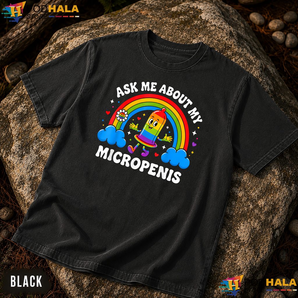 Ask Me About My Micropenis Comfort Colors T-Shirt Funny Adult Humor Apparel