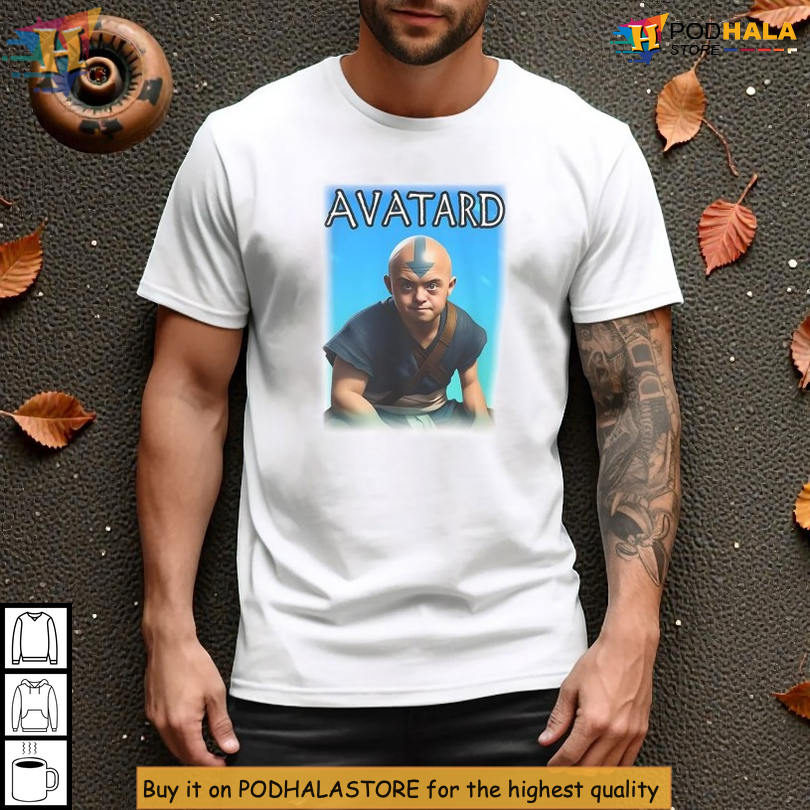 Avatard Shirt Funny Pop Culture Parody Graphic For Cartoon And Meme Fans