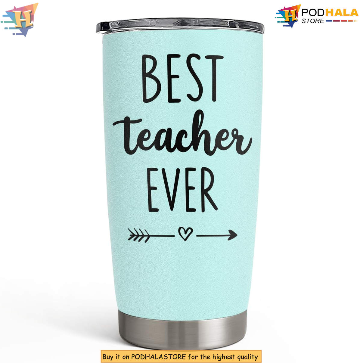 Best Teacher Ever Tumbler 2026 Father's Day Coffee Mug Travel Outdoor Gift