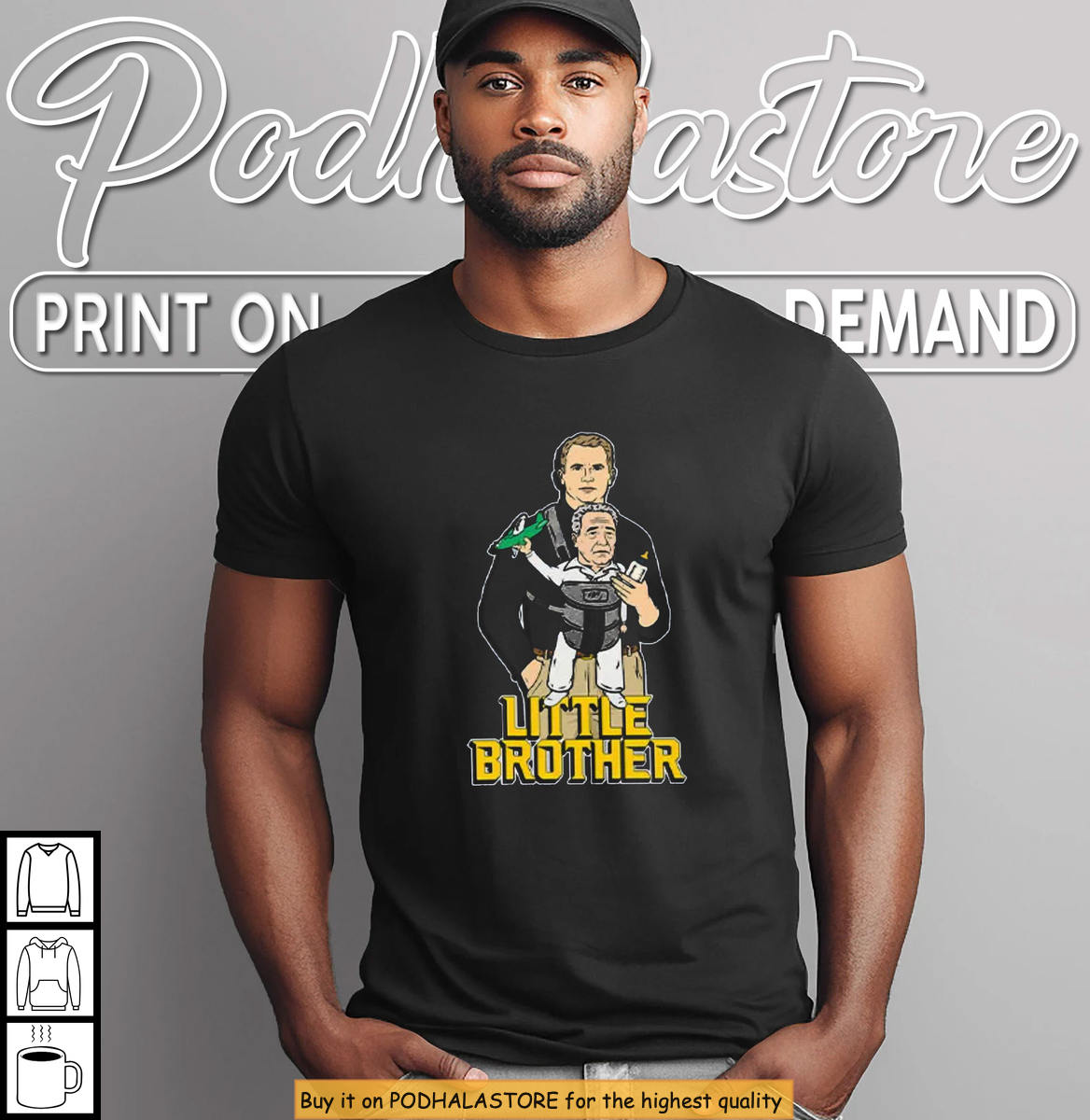 Dusty May Tom Izzo Little Brother 2026 Basketball Rivalry T-Shirt Gift