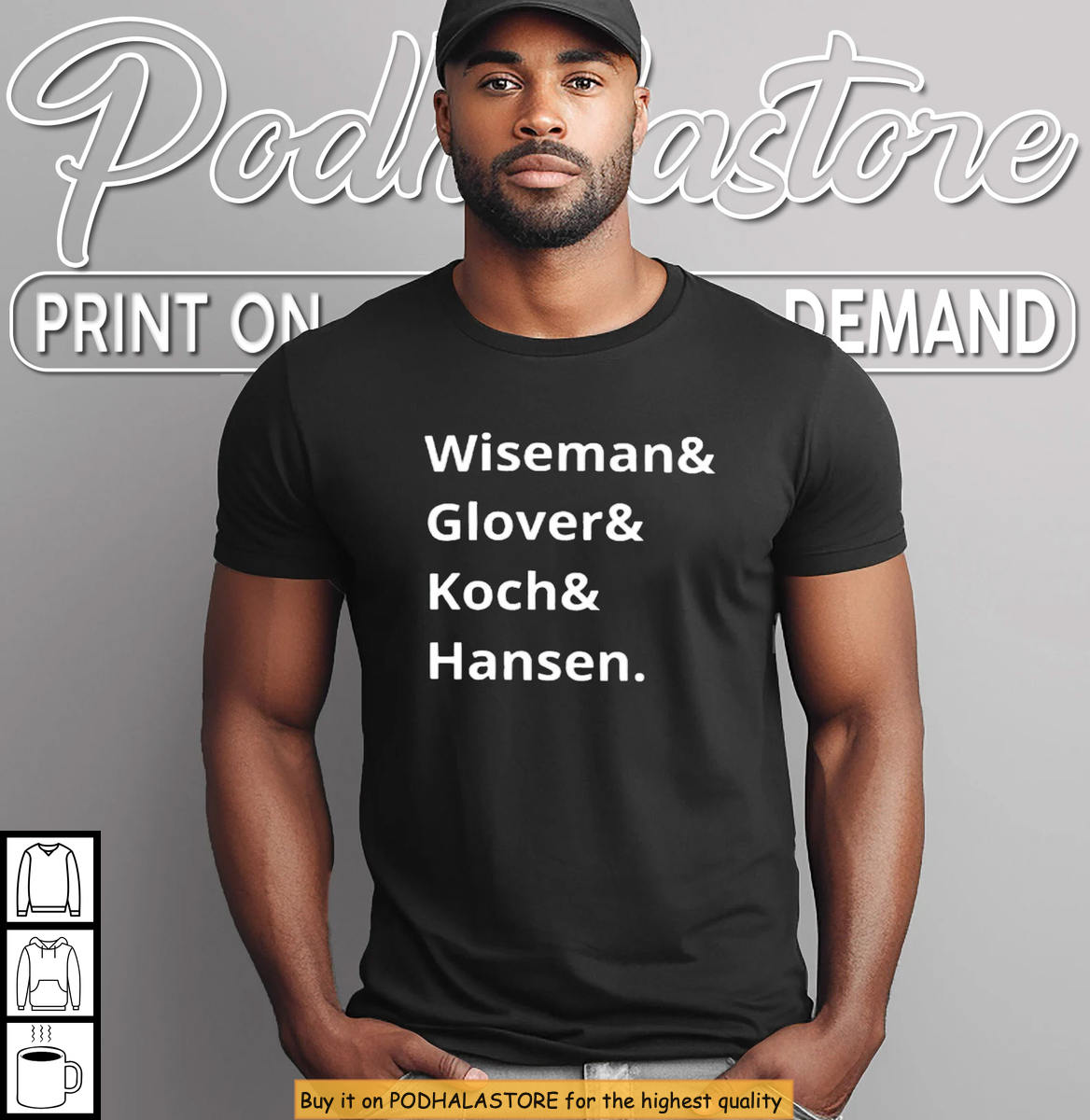 Wiseman Glover Koch Hansen Artemis II 2026 Space Mission T-Shirt Gift For Fan