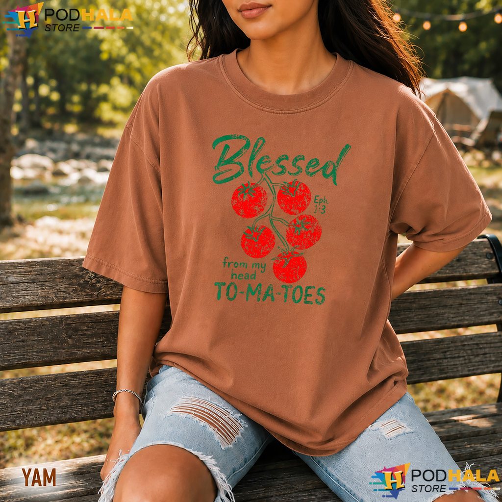 Blessed Head To Ma Toes Comfort Colors Tshirt Funny Garden Christian Top Blessed Head To Ma Toes Comfort Colors Tshirt Funny Garden Christian Top