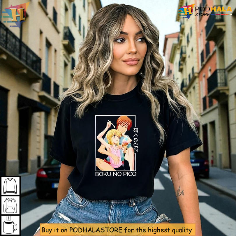 Boku no Pico Anime Funny Shirt For Women Men