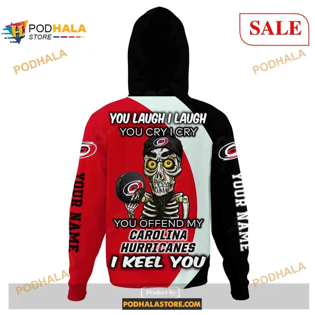 Bold Carolina Hurricanes AOP Hoodie With Dynamic Team Branding In Red And Black Bold Carolina Hurricanes AOP Hoodie With Dynamic Team Branding In Red And Black
