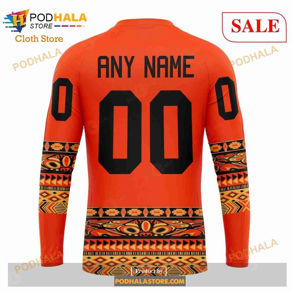 Bold Colorado Avalanche Tribal Hoodie With Intricate Patterns And Sporty Design - Product View 5 Bold Colorado Avalanche Tribal Hoodie With Intricate Patterns And Sporty Design - Product View 5