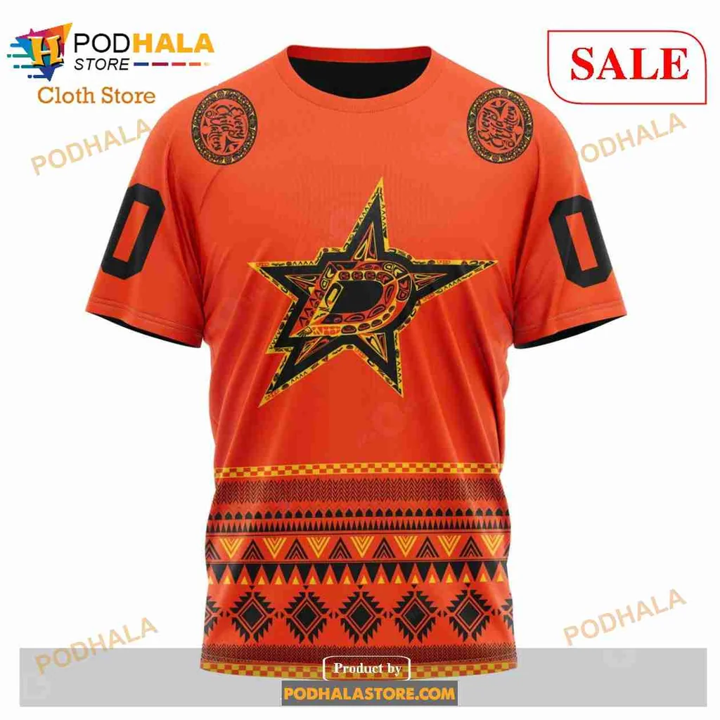 Bold Dallas Stars 3d Hoodie With Black Star Design And Geometric Patterns - Product View 6 Bold Dallas Stars 3d Hoodie With Black Star Design And Geometric Patterns - Product View 6