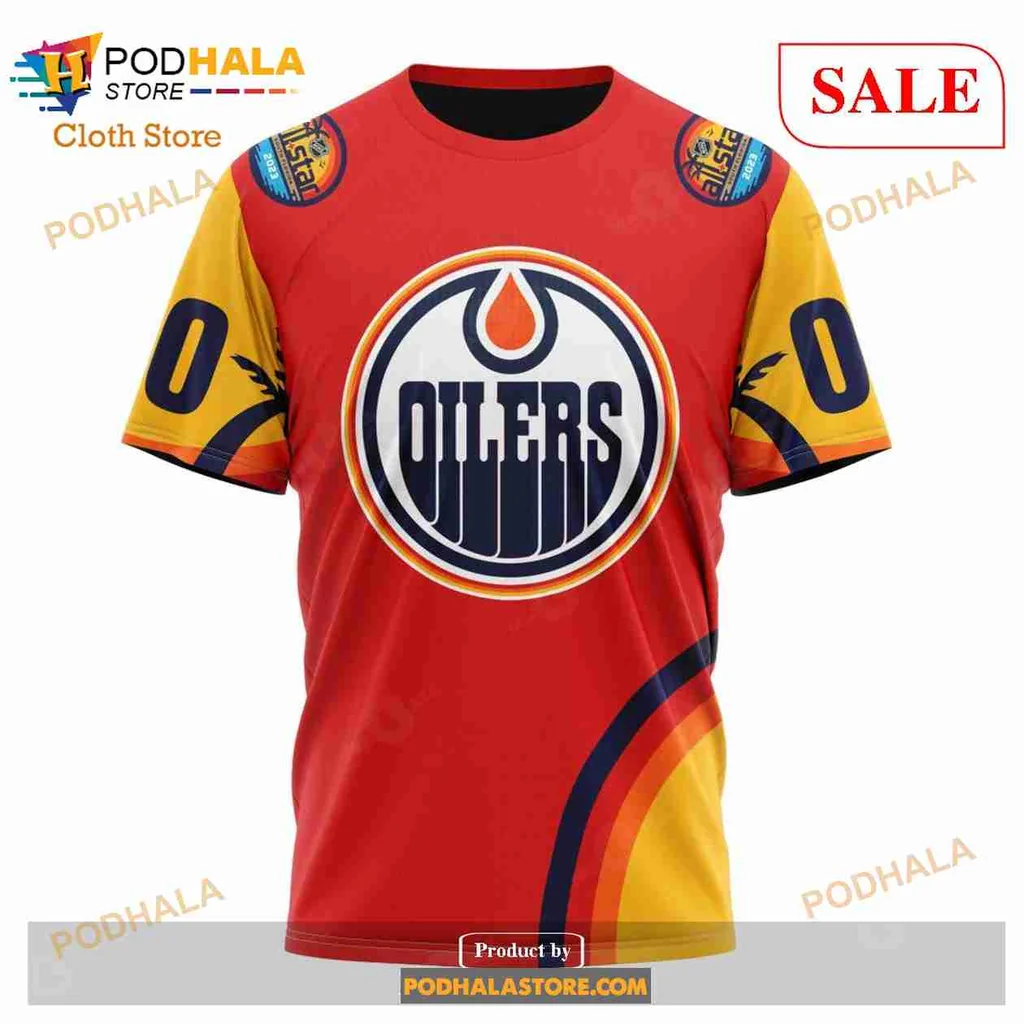 Bold Edmonton Oilers 3d Hoodie With Energetic Flames Design - Product View 6 Bold Edmonton Oilers 3d Hoodie With Energetic Flames Design - Product View 6