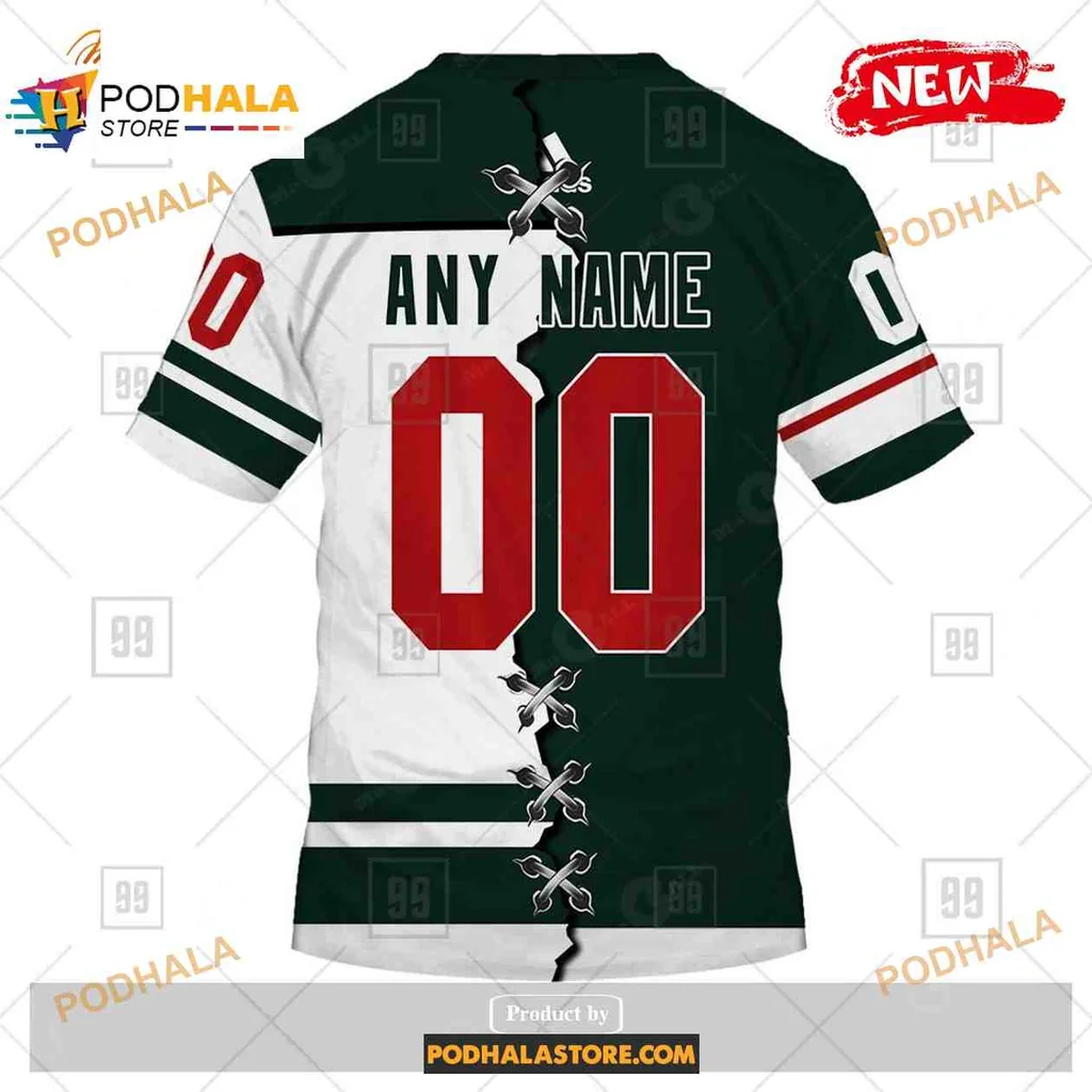 Bold Minnesota Wild Bear 3D Print Hoodie With Unique Lace Up Detail Bold Minnesota Wild Bear 3D Print Hoodie With Unique Lace Up Detail