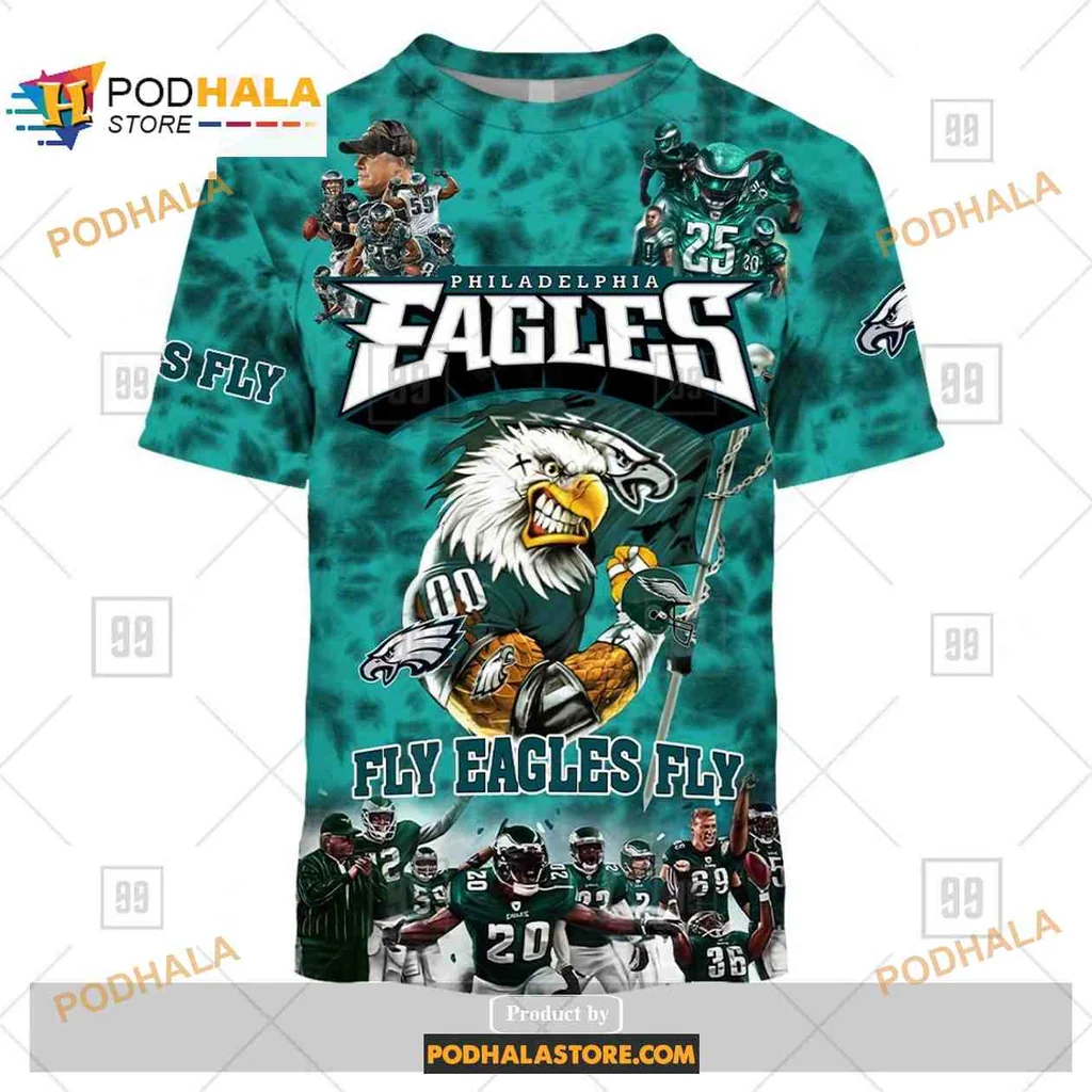 Bold Philadelphia Eagles All Over Print Hoodie Fly Eagles Fly Design Bold Philadelphia Eagles All Over Print Hoodie Fly Eagles Fly Design