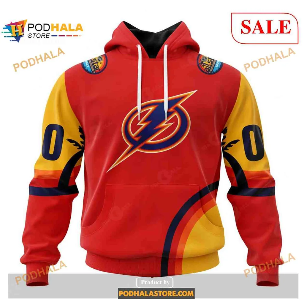 Bold Tampa Bay Lightning 3d Hoodie With Striking Lightning Bolt Design