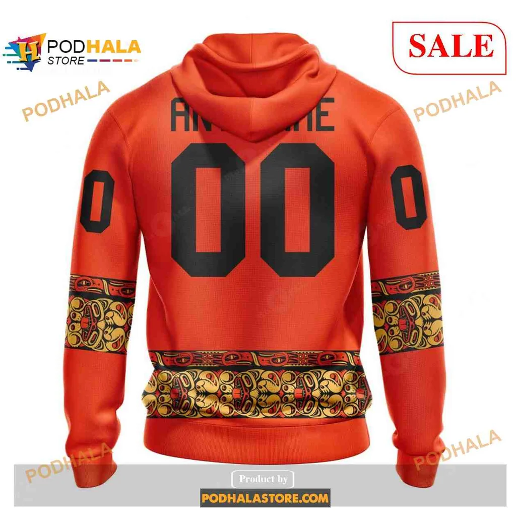 Bold Washington Capitals Tribal Hoodie With Wing Graphic Design - View 1 Bold Washington Capitals Tribal Hoodie With Wing Graphic Design - View 1