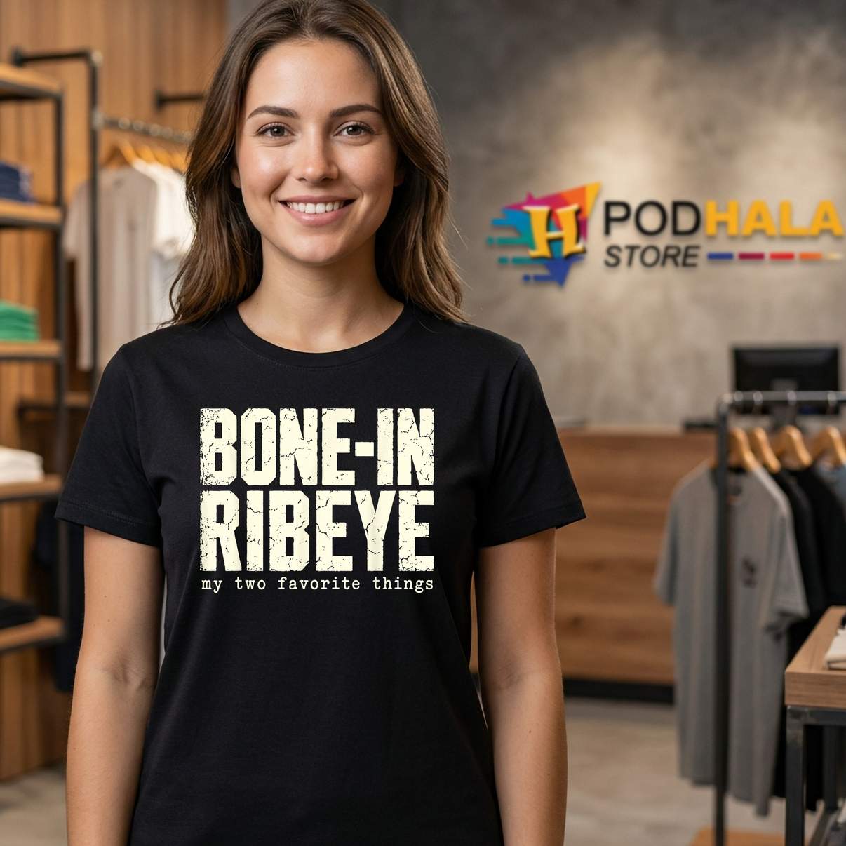 Bone In Ribeye Steak T-Shirt My Two Favorite Things Funny Meat Lover Apparel Bone In Ribeye Steak T-Shirt My Two Favorite Things Funny Meat Lover Apparel
