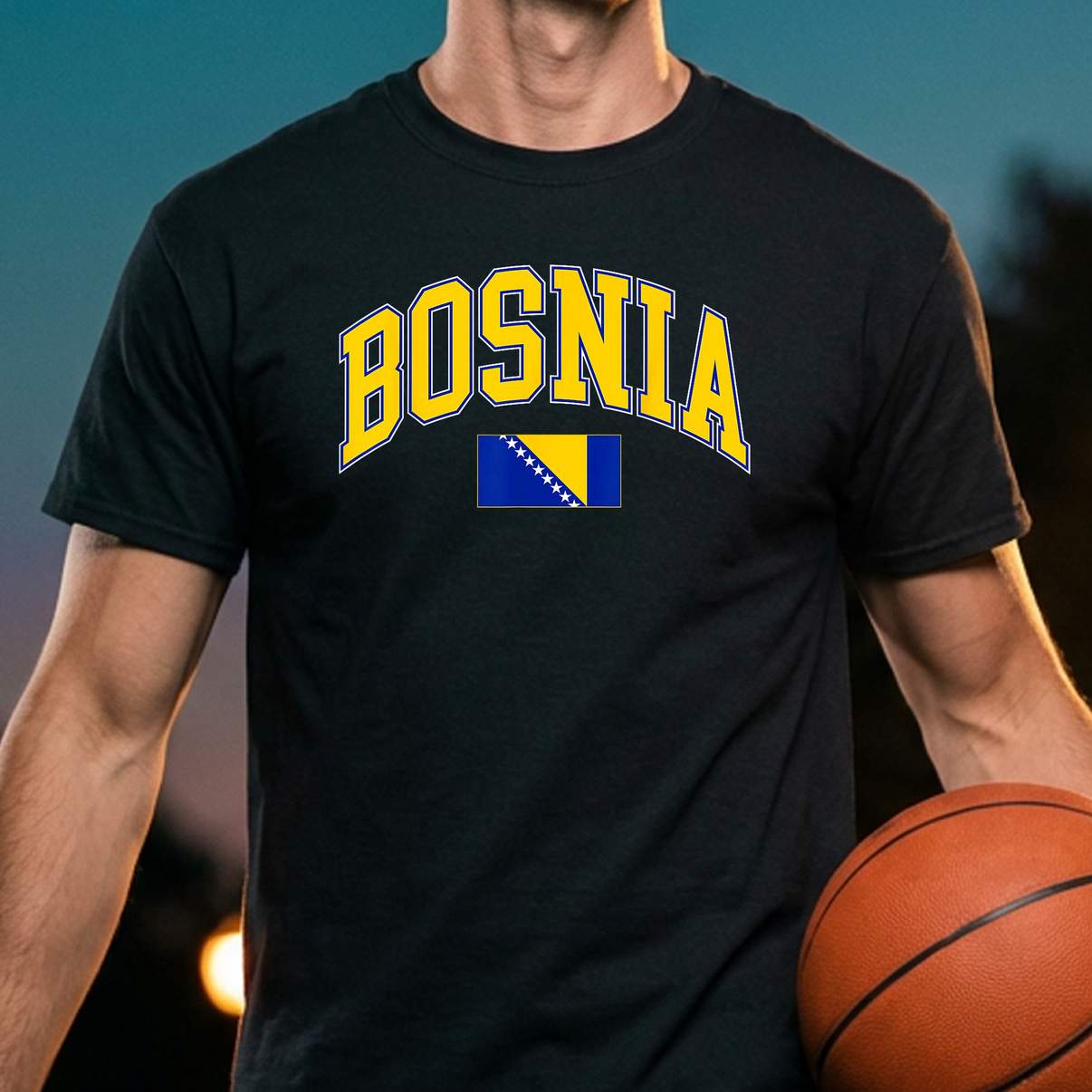 Bosnia Herzegovina Cheer Tee Proud Country Favorite Spirit Game Graphic Top Bosnia Herzegovina Cheer Tee Proud Country Favorite Spirit Game Graphic Top