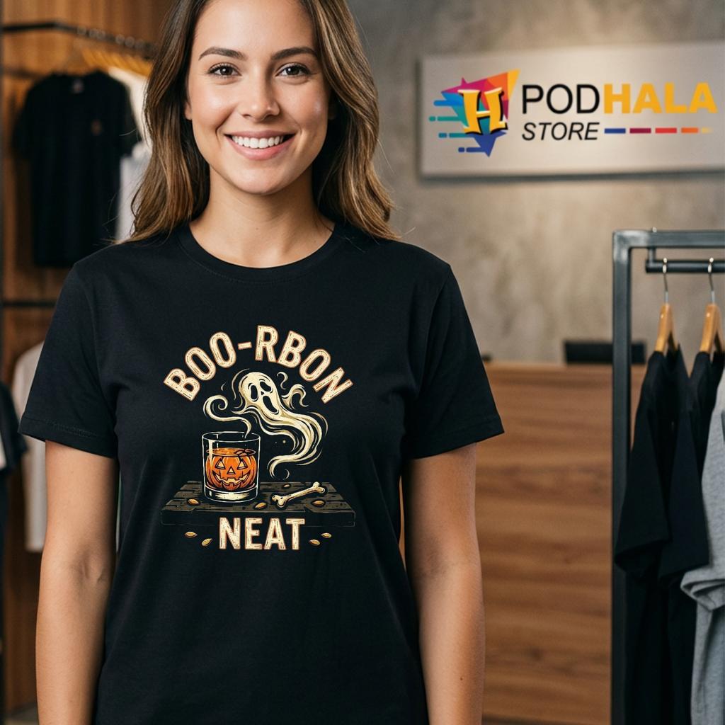Bourbon Neat Cocktail Bar Tee Funny Halloween Drink Humor Apparel Bourbon Neat Cocktail Bar Tee Funny Halloween Drink Humor Apparel