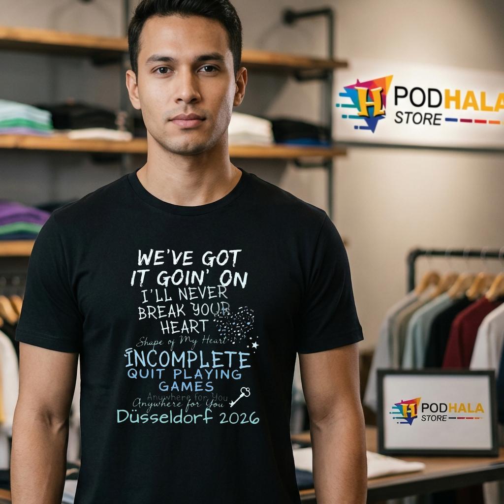 Boyband Song Lyrics Concert Shirt Retro Nostalgic Fan Graphic Top Boyband Song Lyrics Concert Shirt Retro Nostalgic Fan Graphic Top