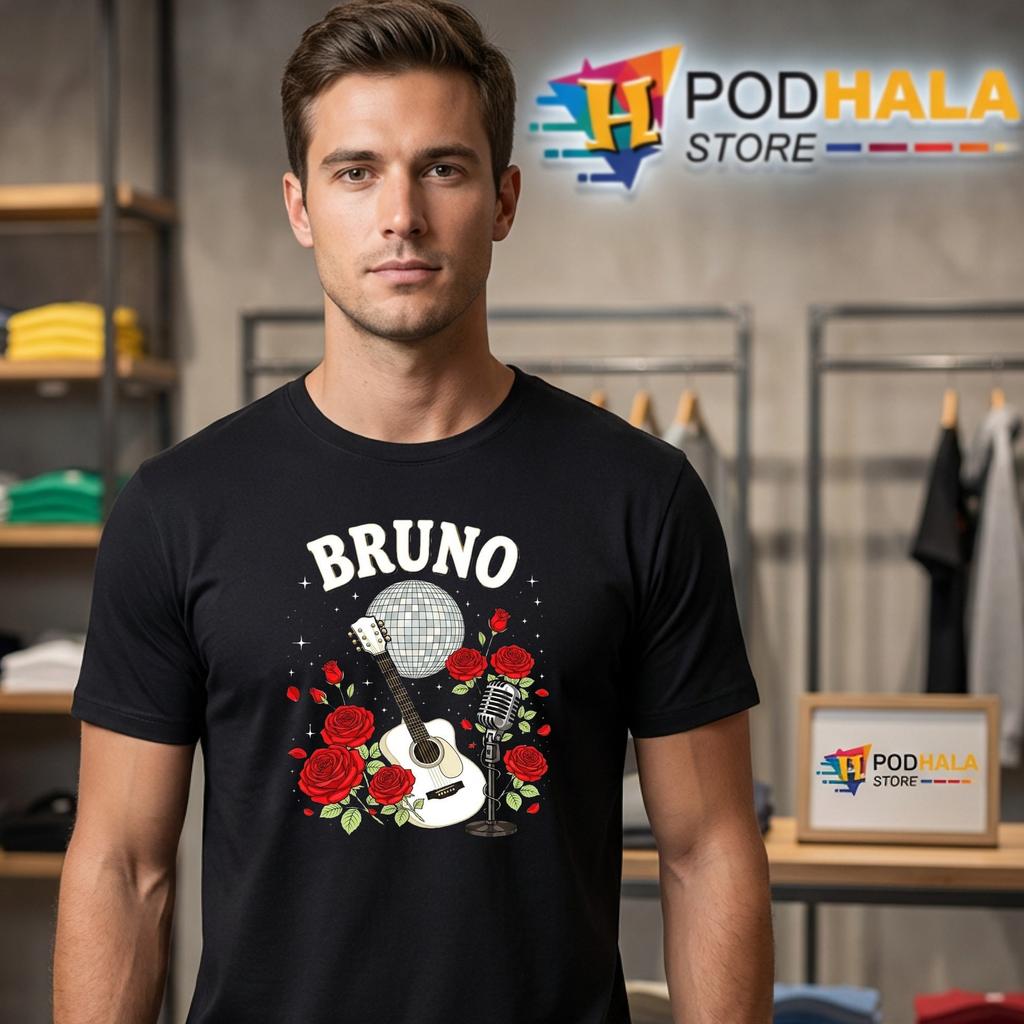 Bruno Romantic Tour Concert Tee Vintage Music Lover Graphic Gift Bruno Romantic Tour Concert Tee Vintage Music Lover Graphic Gift