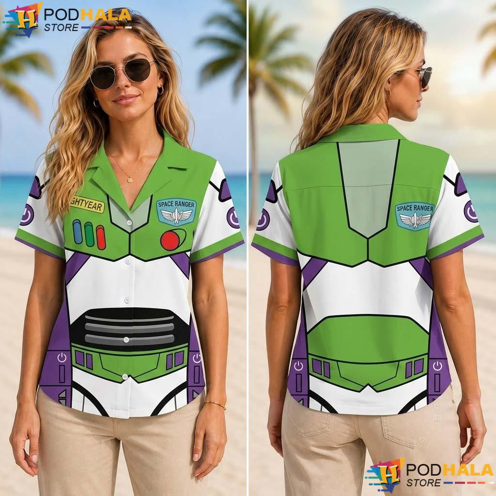 Buzz Lightyear Halloween Tropical Shirt Toy Story Space Ranger Outfit Buzz Lightyear Halloween Tropical Shirt Toy Story Space Ranger Outfit