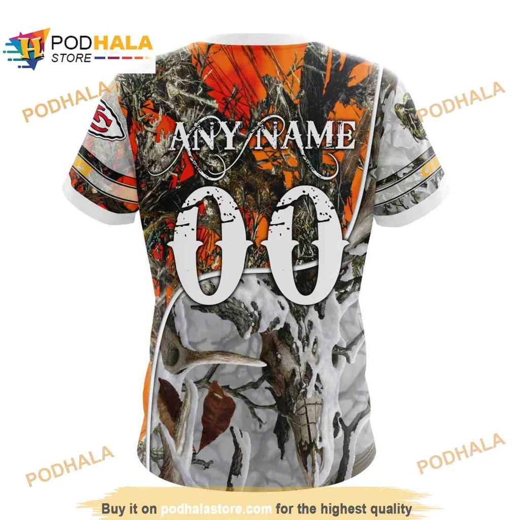 Camouflage Kansas City Chiefs 3D Print Hoodie Featuring Bold Logo Design Camouflage Kansas City Chiefs 3D Print Hoodie Featuring Bold Logo Design