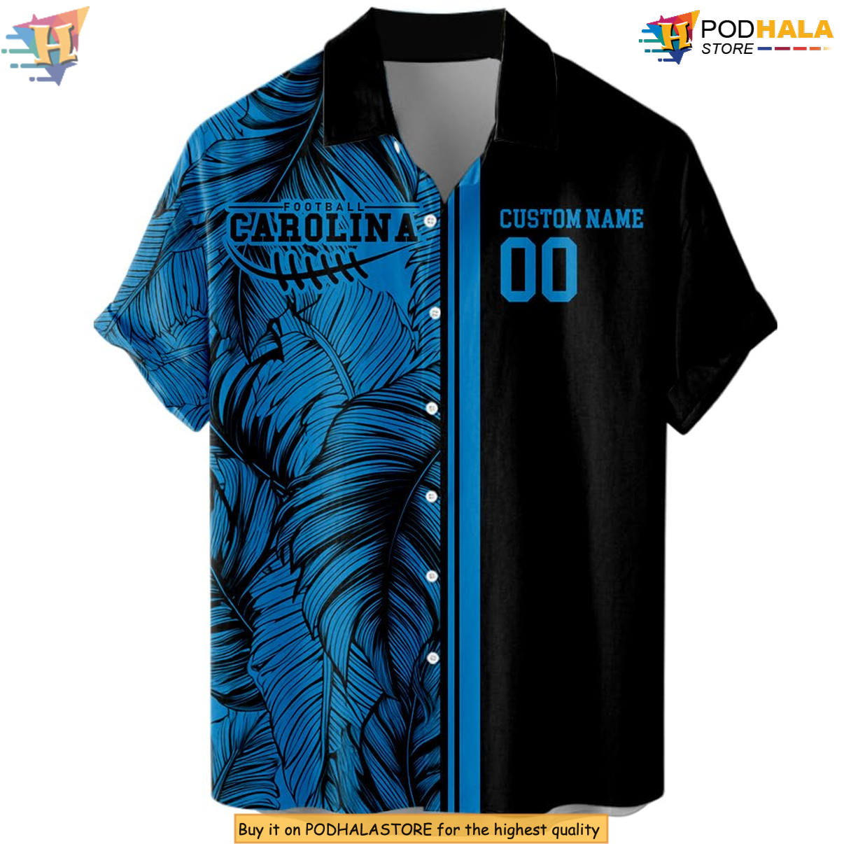 Carolina Football Custom Hawaiian Shirt 2026 Personalized Tropical Fan Gear