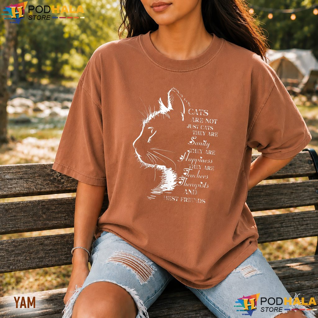 Cats Are Not Just Cats Comfort Colors Tee Funny Cat Mom Dad Lover Top Cats Are Not Just Cats Comfort Colors Tee Funny Cat Mom Dad Lover Top