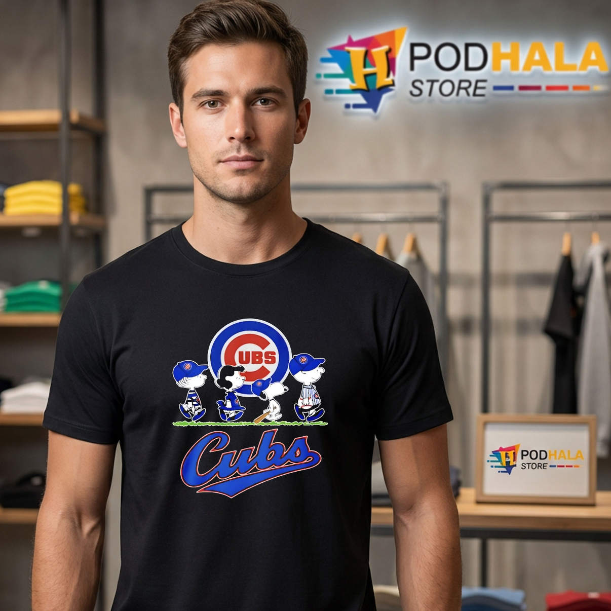 Charlie Brown Snoopy Chicago Cubs Shirt 2026 Baseball Sports Fan Apparel