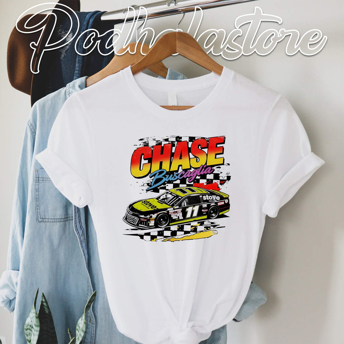 Chase Buscaglia Race Car Driver Shirt Philly Motorsport Fan Graphic Design Art