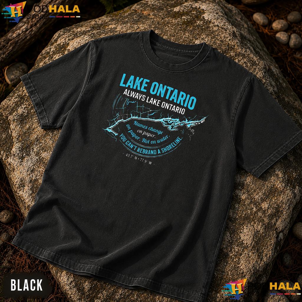 Classic Always Lake Ontario Comfort Colors T-Shirt Lake Forever Graphic