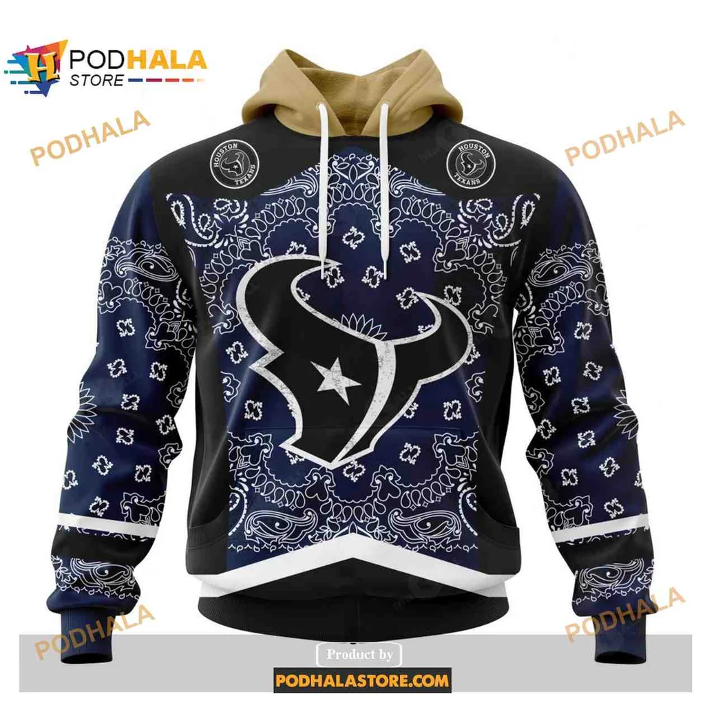 Classic Houston Texans 3d Hoodie With Stylish Logo And Intricate Design