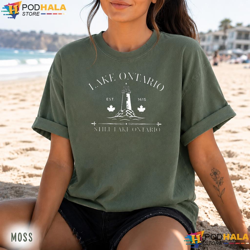 Classic Lighthouse Lake Ontario Comfort Colors Tee Maple Est 1615 Classic Lighthouse Lake Ontario Comfort Colors Tee Maple Est 1615