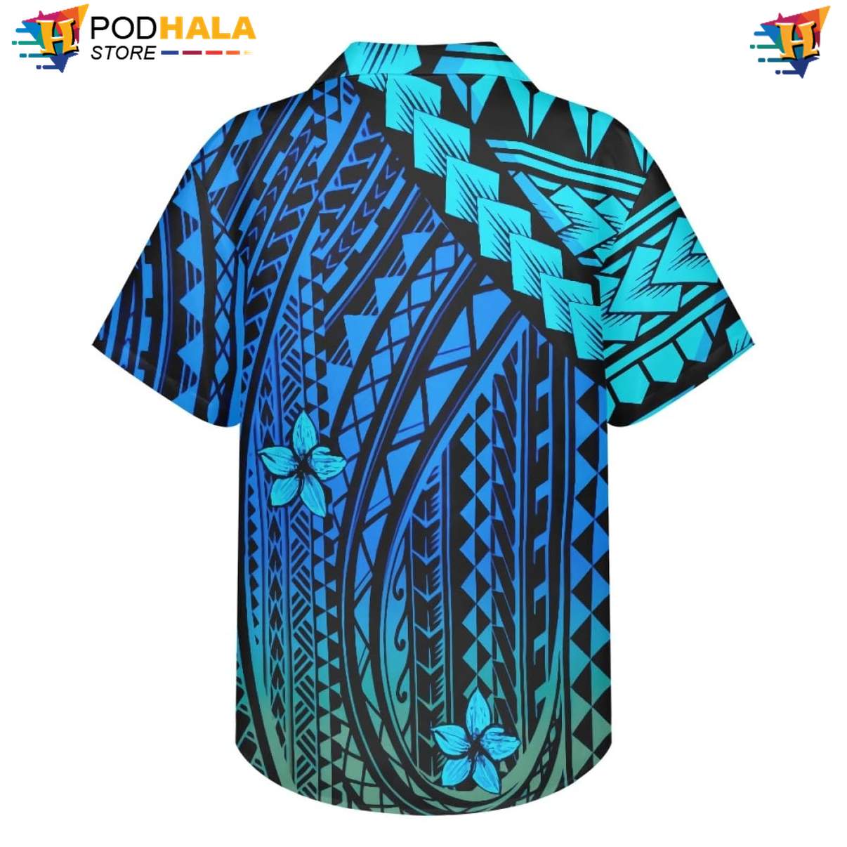Classic Plumeria Aloha Shirt Mens Samoa Polynesian Beach Festival Top Classic Plumeria Aloha Shirt Mens Samoa Polynesian Beach Festival Top