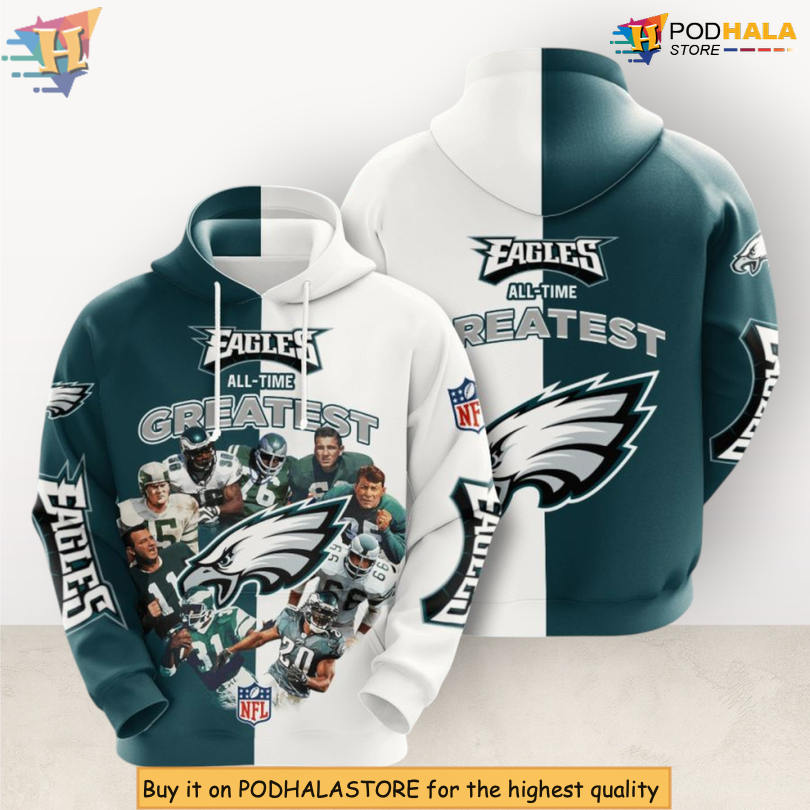 Classic Sport Series Philadelphia Eagles Vintage Hoodie Custom Style