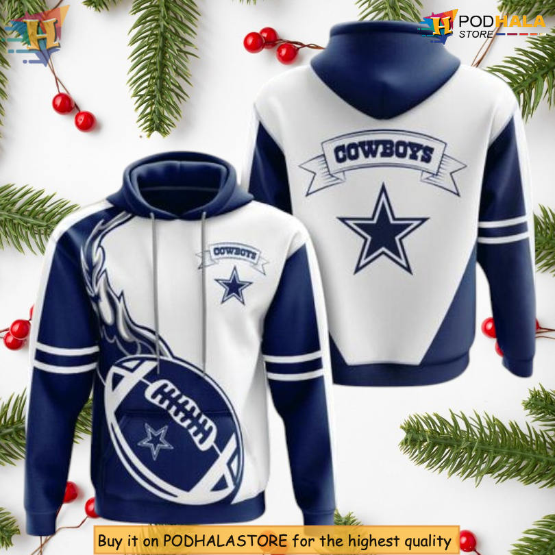 Comfort Fit Dallas Cowboys Sweatshirt Hoodie NFL Streetwear Collection